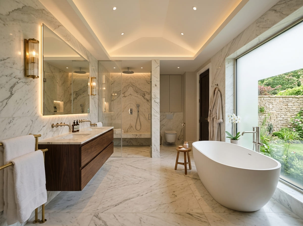 Custom Bathroom Renovation in Sherman